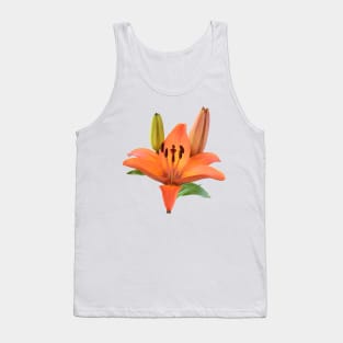 Lilium  &#39;Orange Pixie&#39;  Dwarf Asiatic lily Tank Top